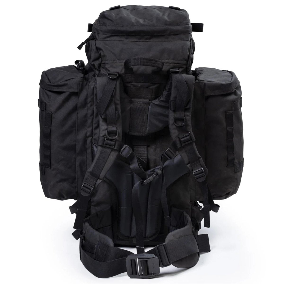Original Dutch Military 40+20L Large Rucksack Hiking Camping Backpack Black
