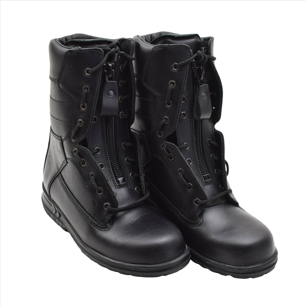 Original Dutch Military Air Force Pilot Boots Genuine Leather Tactical Black