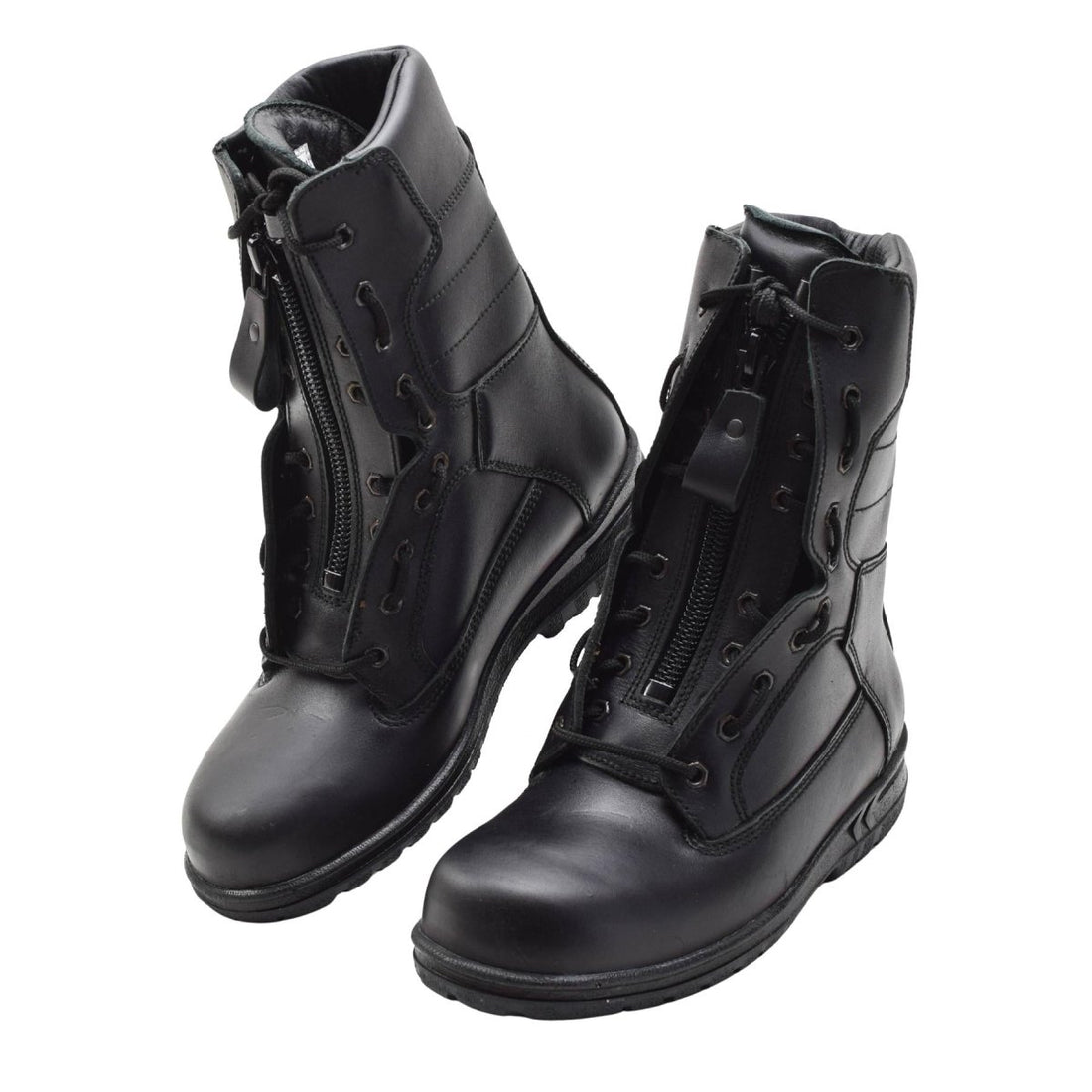 Original Dutch Military Air Force Pilot Boots Genuine Leather Tactical Black