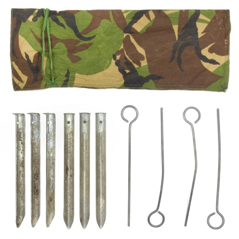 Original Dutch Military DPM Camouflage Tent water repellent outdoor camping - GoMilitar