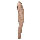 Original Dutch military flight coverall aramid heat resistant jumpsuit Khaki - GoMilitar