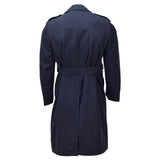 Original Dutch Military Formal Dress Coat Double Breasted Belted Blue