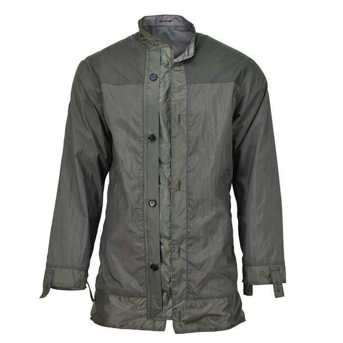 Original Dutch Military liner rain jacket waterproof taped seams combat Olive - GoMilitar