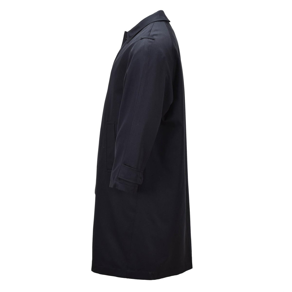 Original Dutch Military Long Dress Coat Formal Service Army Issue Black