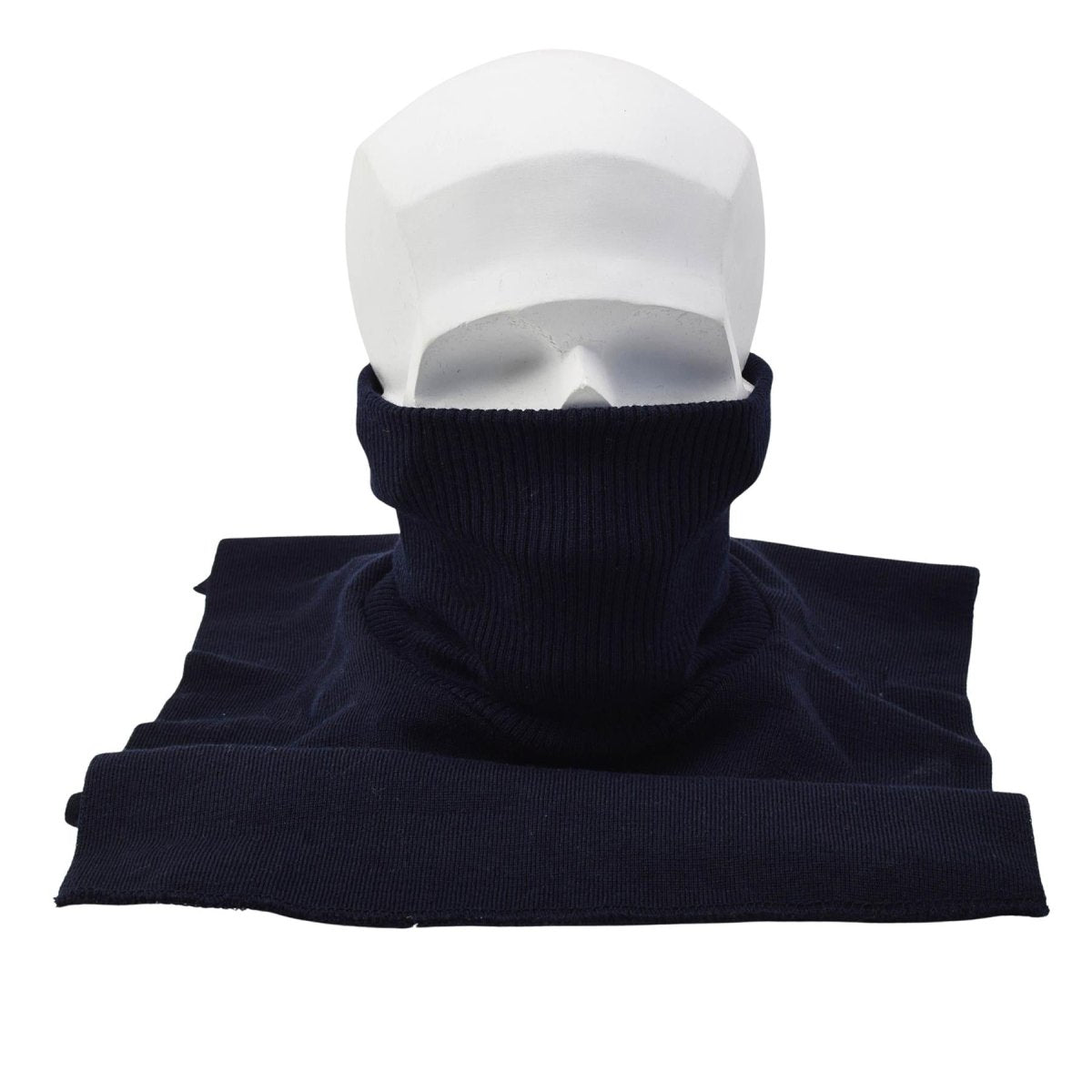 Original Dutch Military Neck Gaiter Wool Blend Breathable Neck Warmer Blue