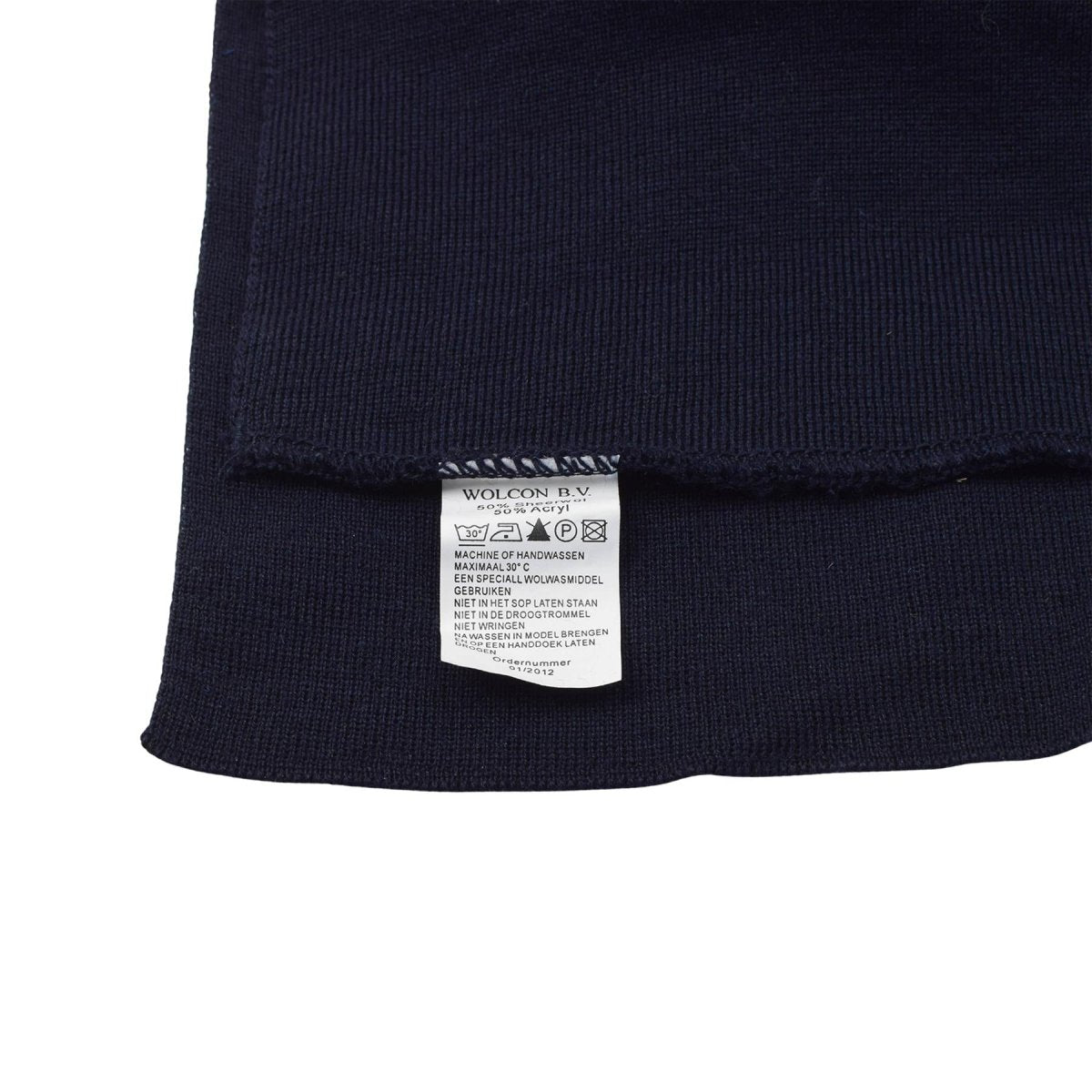 Original Dutch Military Neck Gaiter Wool Blend Breathable Neck Warmer Blue
