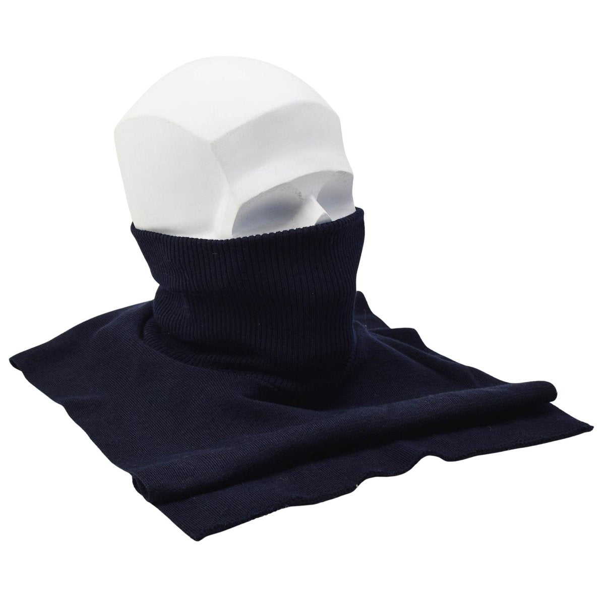 Original Dutch Military Neck Gaiter Wool Blend Breathable Neck Warmer Blue