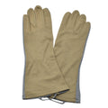 Original Dutch military olive gloves leather heat resistant aramid warmer NEW