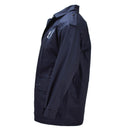 Original Dutch Military Parka Turn Down Collar Fisherman Logo Army Jacket Blue - GoMilitar