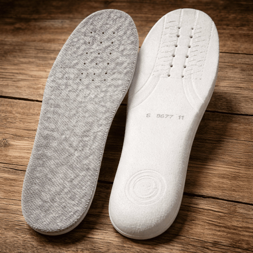 Original Dutch Military Thermal Insoles Shock Absorbing Materials Gray
