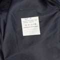 Original Dutch Military women's trench coat solid blue raincoat quilted liner