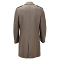 Original Dutch Military Wool Dress Coat Double Breasted Army Issue Khaki