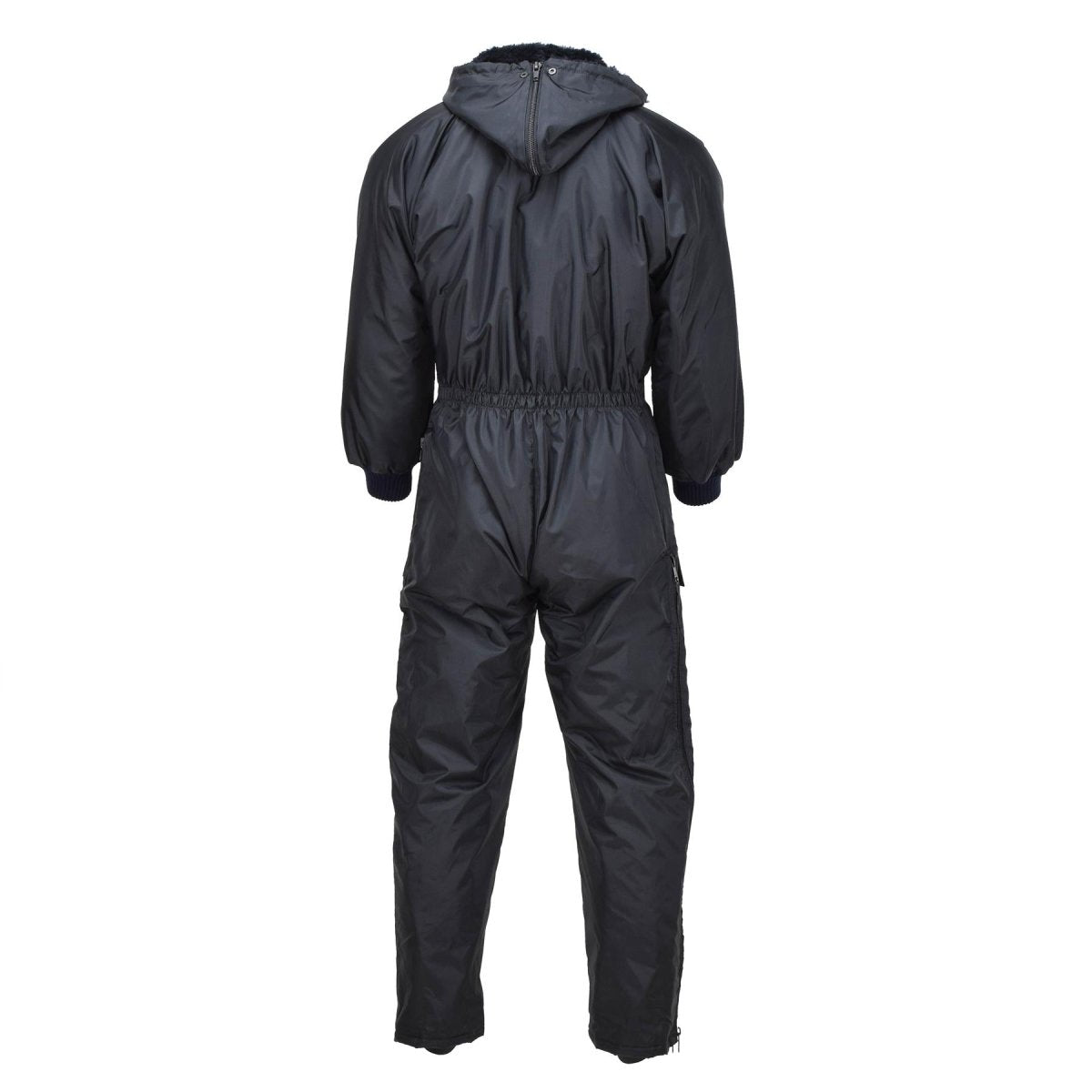 Original Dutch military work coverall hooded cold weather jumpsuit quilted liner