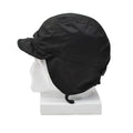Original Dutch paratrooper hat ranger cap ear flaps brim windproof black surplus
