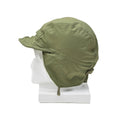 Original Dutch paratrooper hat ranger cap ear flaps brim windproof olive surplus