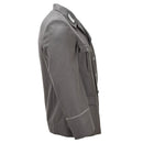 Original East German Military Dress Jacket Epaulets Collar Patches Gray - GoMilitar