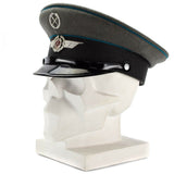 Original East German NVA army visor cap Air forces military peaked hat NEW