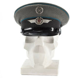 Original East German NVA army visor cap Air forces military peaked hat NEW