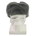 Original East Germany army officer winter hat cold weather ushanka faux fur NEW