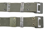 Original French army navy webbing belt Famas Olive OD web France Military NEW