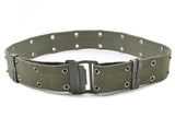 Original French army navy webbing belt Famas Olive OD web France Military NEW