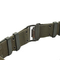 Original French army webbing belt Famas Olive OD web belt France Military