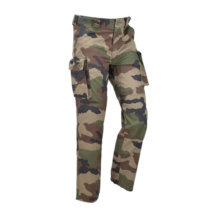 Original French Military cargo pants CCE camo ripstop anti-mosquitos treated - GoMilitar