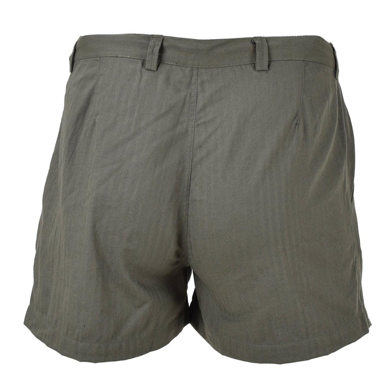 Original French military jungle olive shorts lightweight combat army uniform NEW