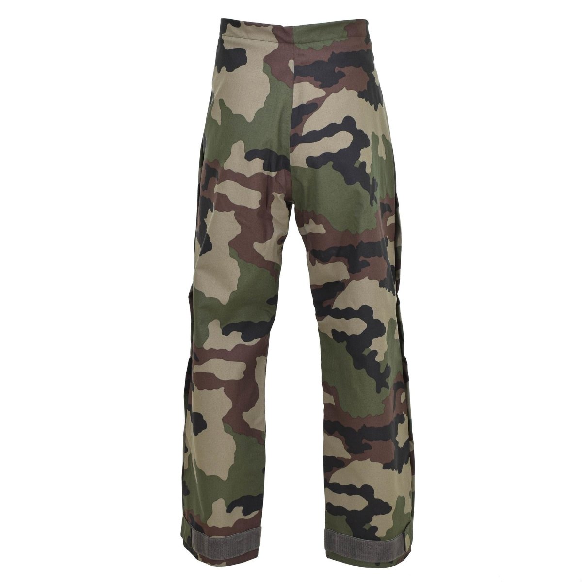 Original French military rain pants waterproof trilaminate trousers braces NEW