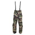 Original French military rain pants waterproof trilaminate trousers braces NEW