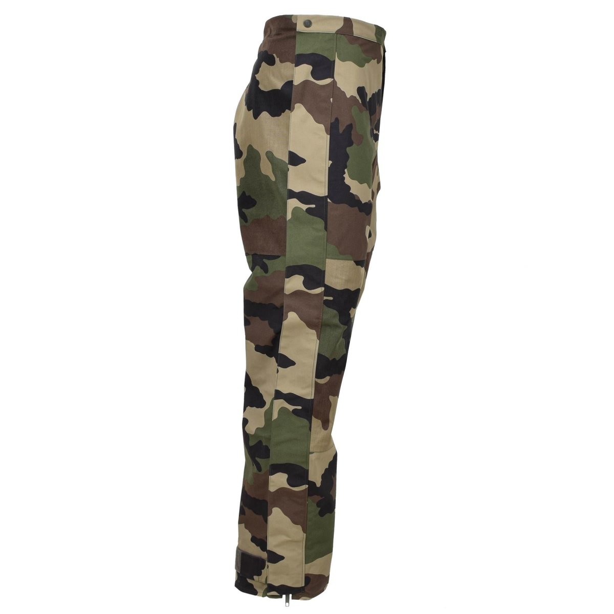 Original French military rain pants waterproof trilaminate trousers braces NEW