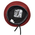 Original French Military red beret hat man force army wool lightweight cap NEW