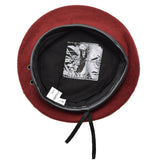 Original French Military red beret hat man force army wool lightweight cap NEW