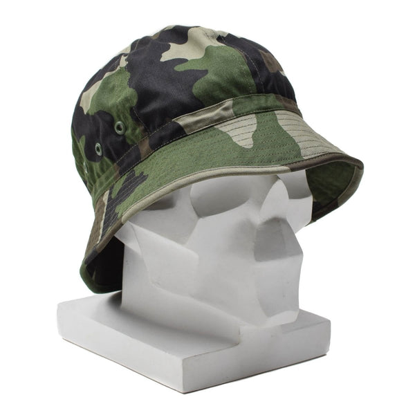 Original French Military soft bush hat CCE camo panama bucket lightweight NEW - GoMilitar