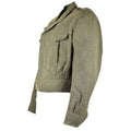 Original Genuine Belgian Belgium army Field ike jacket Olive OD Eisenhower wool