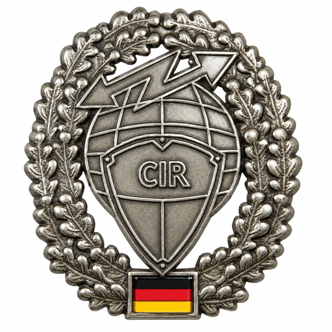 Original German Army Beret Badge CIR Insignia Military Surplus Metal Pin