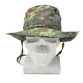Original German Army Flecktarn boonie hat camping hunting outdoor summer cap NEW