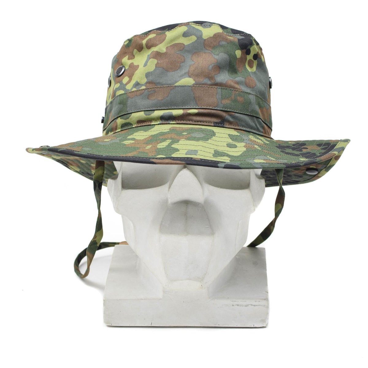 Original German Army Flecktarn boonie hat camping hunting outdoor summer cap NEW