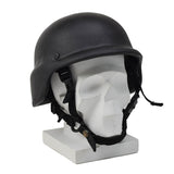 Original German Army Kevlar Combat Helmet Tactical Adjustable Strap Black