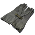 Original German army Nomex pilot gloves with gripper grey military issue NEW