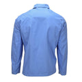 Original German Army Pajama Shirt Long Sleeve Button Front Sleepwear Blue