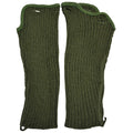 Original German Army Wristlets Cotton Warm Thermal Wrist Warmers Olive