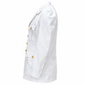 Original German Bundeswehr Dress Jacket Formal Blazer Gold Buttons White