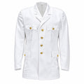 Original German Bundeswehr Dress Jacket Formal Blazer Gold Buttons White