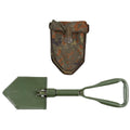 Original German BW Army folding shovel. Survival outdoor Green spade