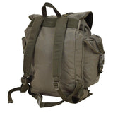 Original German Military 35L Mountain Backpack Durable Multiple Pockets Olive