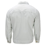 Original German Military Dress Shirt Long Sleeve Cotton Blend Light Green