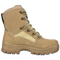 Original German military tactical boots waterproof khaki rubber round sole NEW
