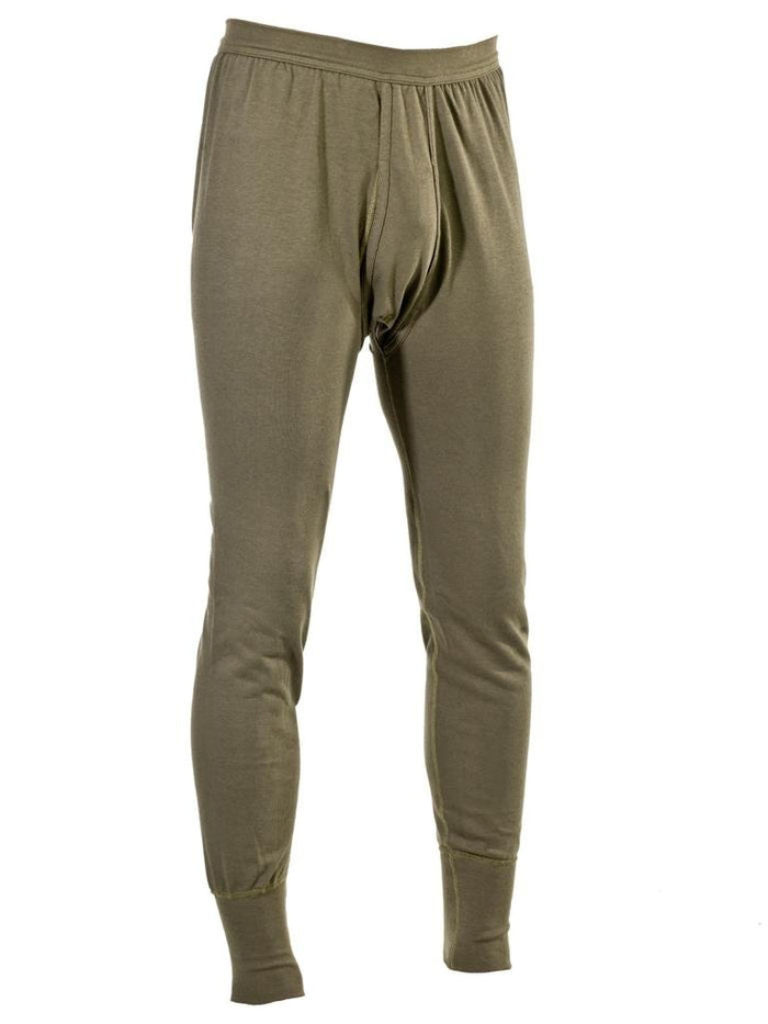 Original German Military Thermal Underpants Long Johns Army Issued Olive for cold weather military surplus base layer warmth