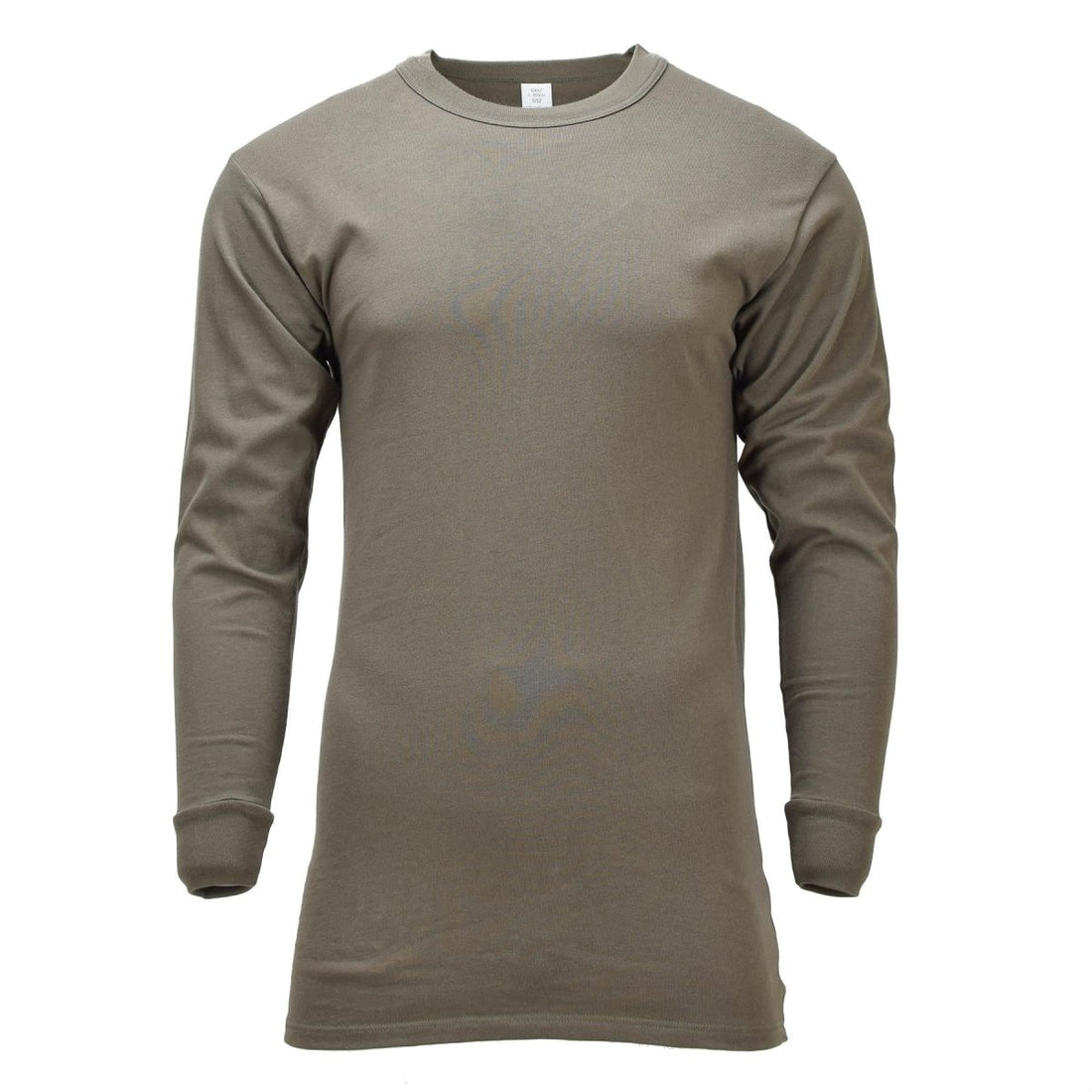Original German Military Thermal Undershirt Breathable Long Sleeve Olive